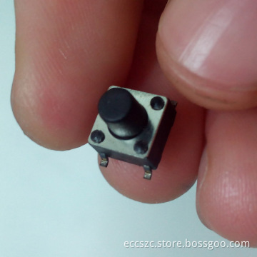 Used for DVD Sound Equipment 6*6 Mm H=7.5mm Tact Switch